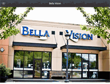 Tablet Screenshot of bellavisionusa.com